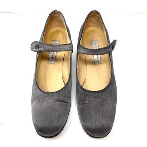 KENNETH COLE satin Mary Jane shoes, size 9.5, made in Spain
